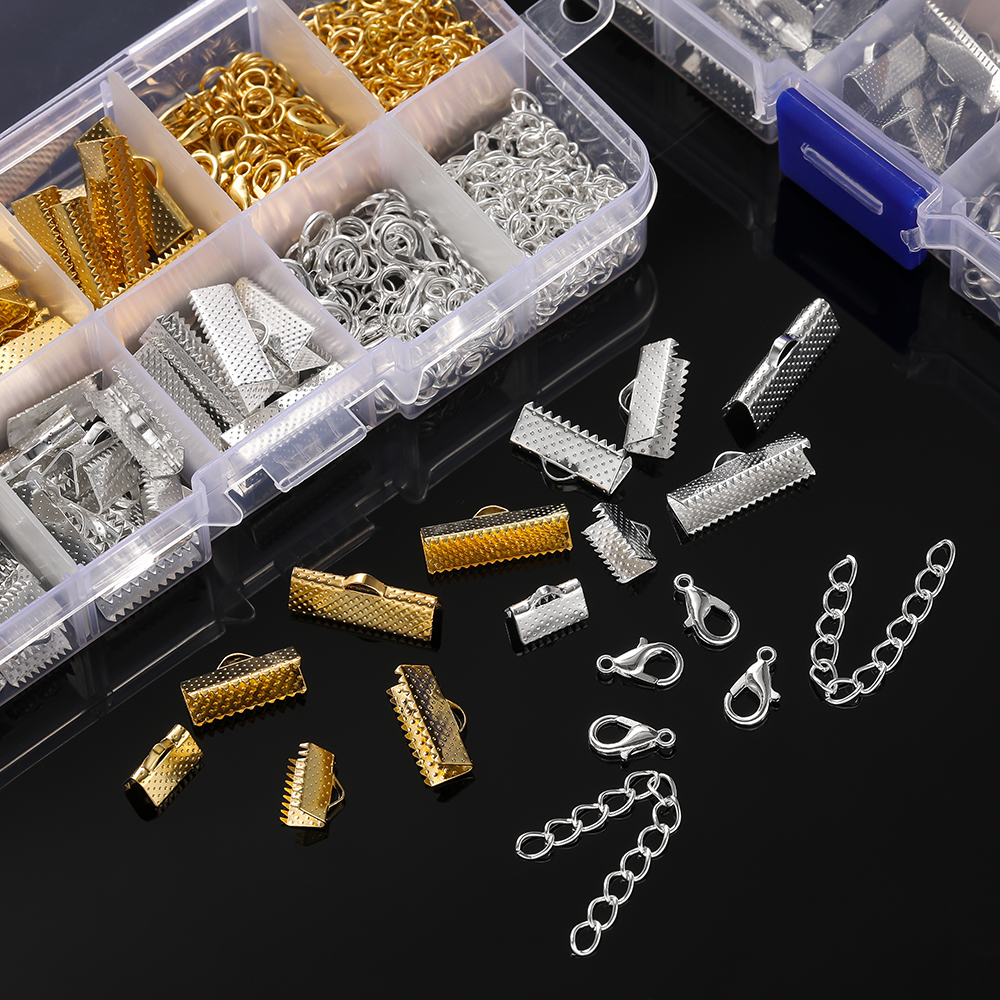 Jewelry Making A Ring - 10 Grids Alloy Accessories Set Jewelry