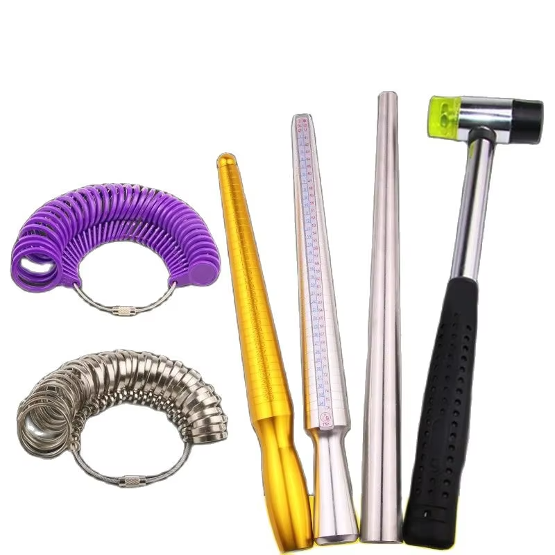 Jewelry Making Hammer - Professional TSK Ring Enlarger Stick Measuring