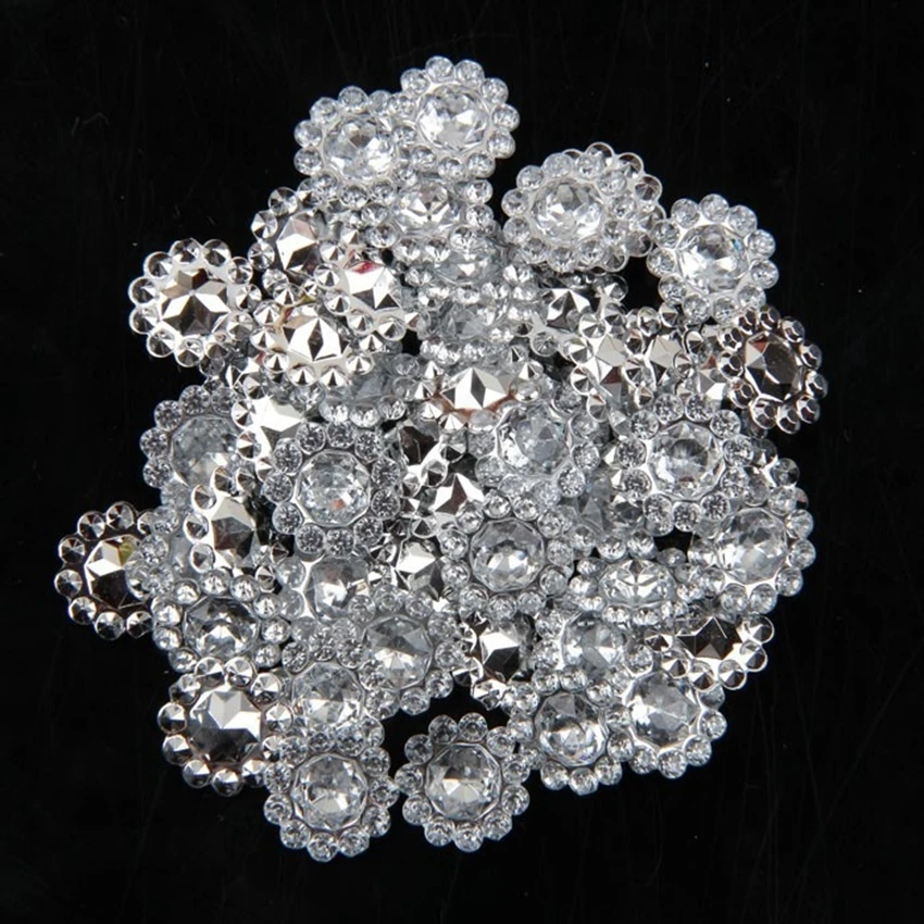 Crystal Bead Mix - Nishine 300pcs/lot 11mm Hotfix Bling Acrylic