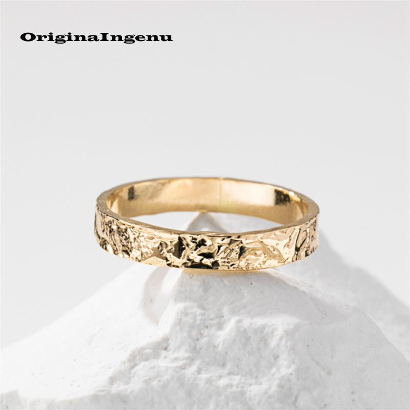 Jewelry Making Hammer - 14K Gold Filled Handmade Hammered Ring