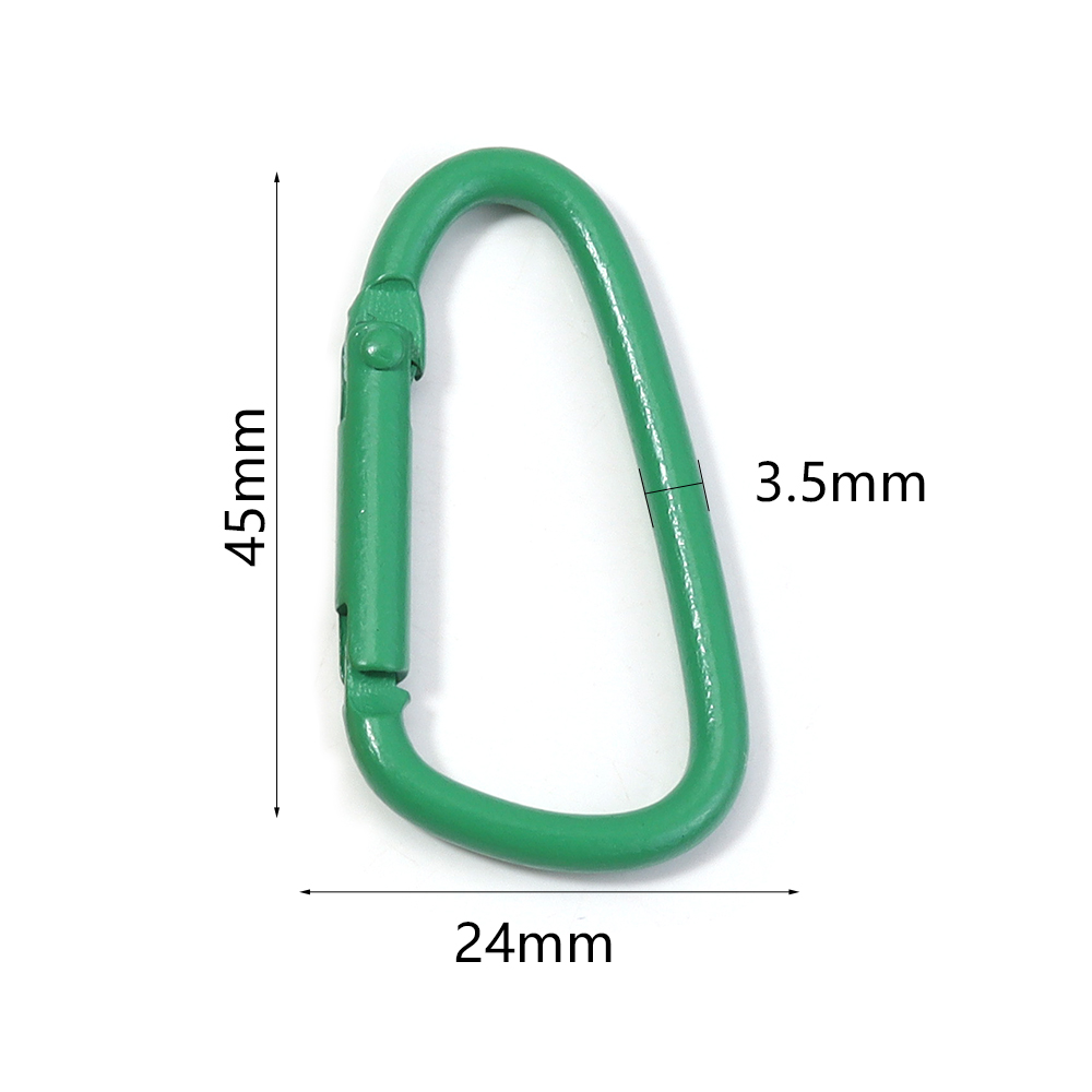 10pcs Colorful Carabiner Clip  – Jewelry Making A Ring Bewertung und Preis
