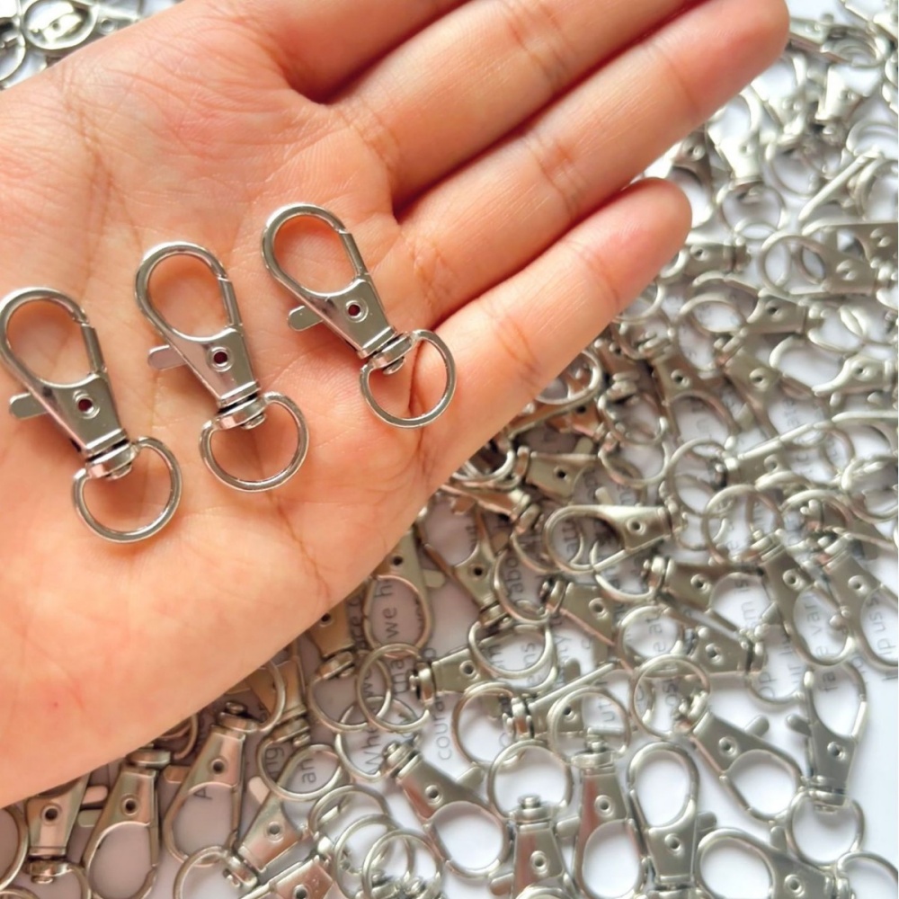 25-200Pcs Metal Swivel Snap Ho – Jewelry Making A Ring Bewertung und Preis