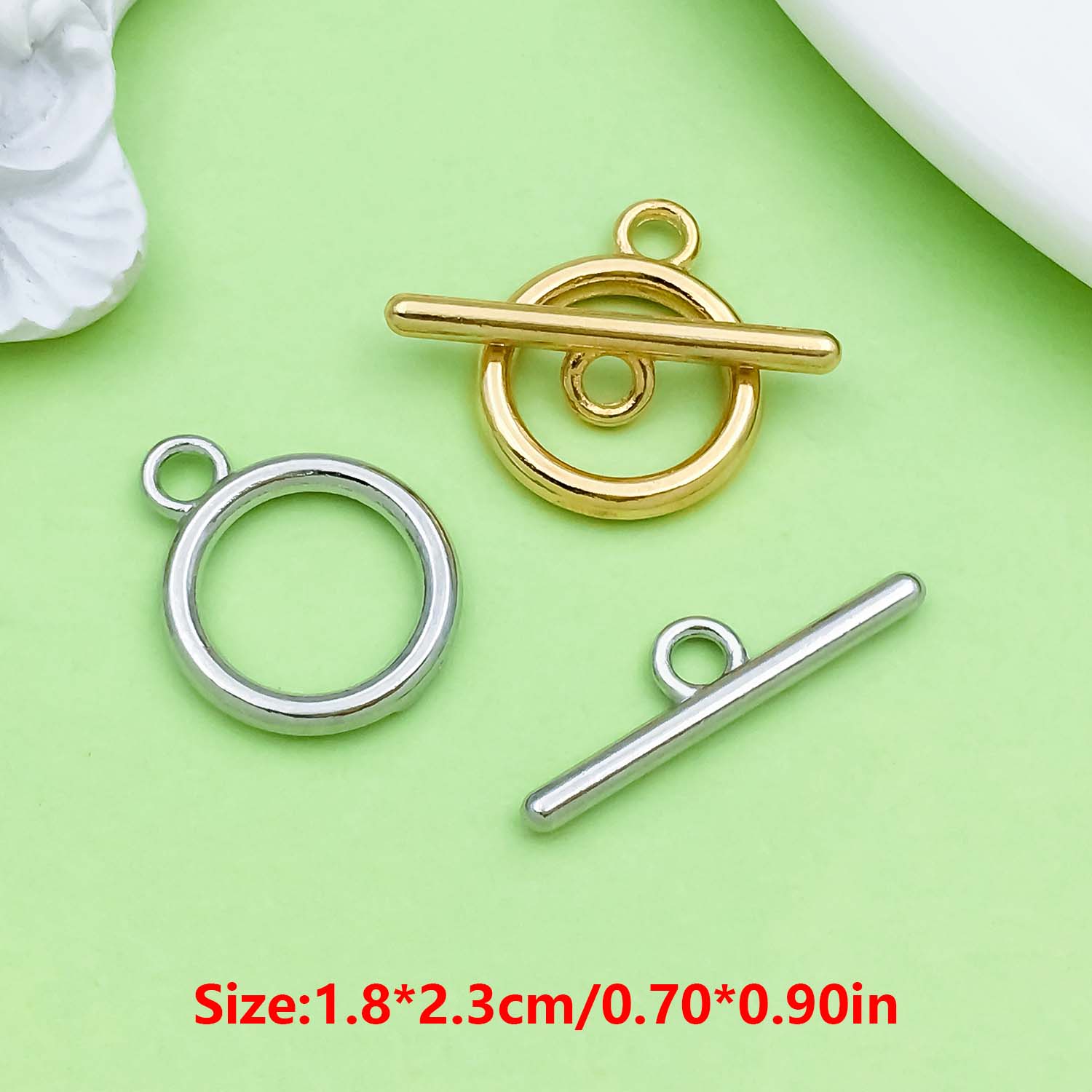 20pcs Alloy Buckles, OT end Bu – Jewelry Making Earrings Bewertung und Preis