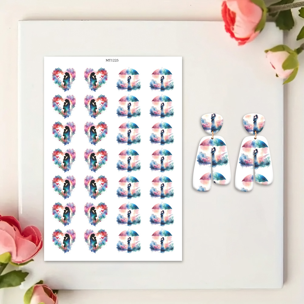 20pcs/set Heart Mother's Day P – Jewelry Making Earrings Bewertung und Preis