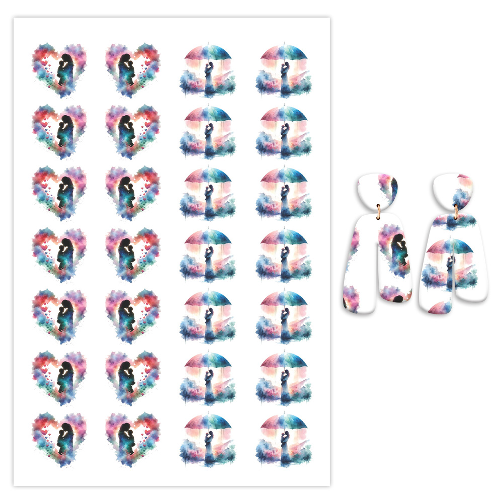 20pcs/set Heart Mother's Day P – Jewelry Making Earrings Bewertung und Preis