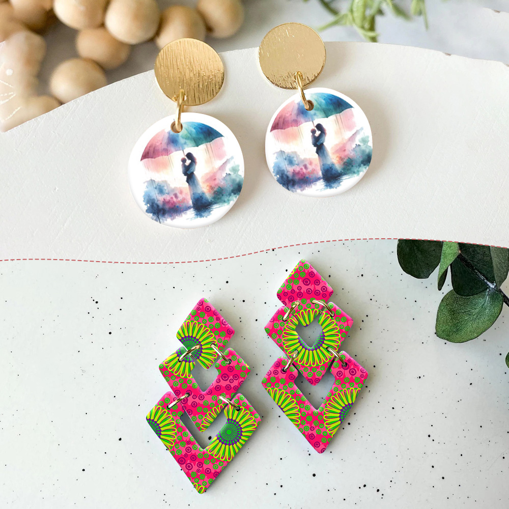 20pcs/set Heart Mother's Day P – Jewelry Making Earrings Bewertung und Preis