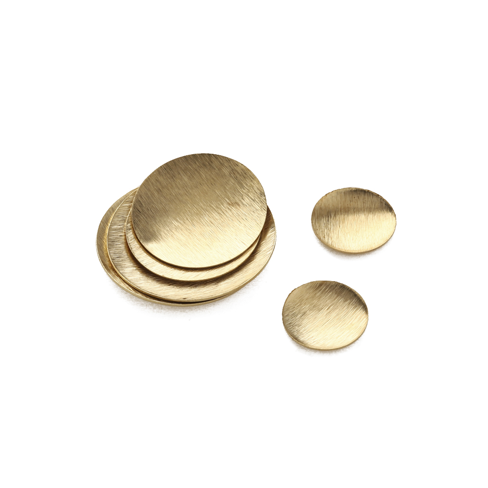 Raw Brass Brushed Round Convex – Jewelry Making Hammer Bewertung und Preis