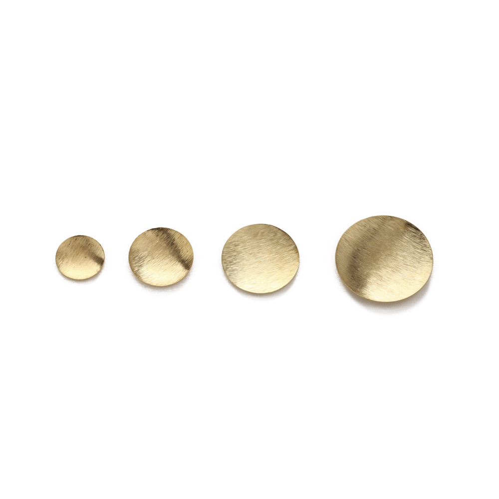 Raw Brass Brushed Round Convex – Jewelry Making Hammer Bewertung und Preis
