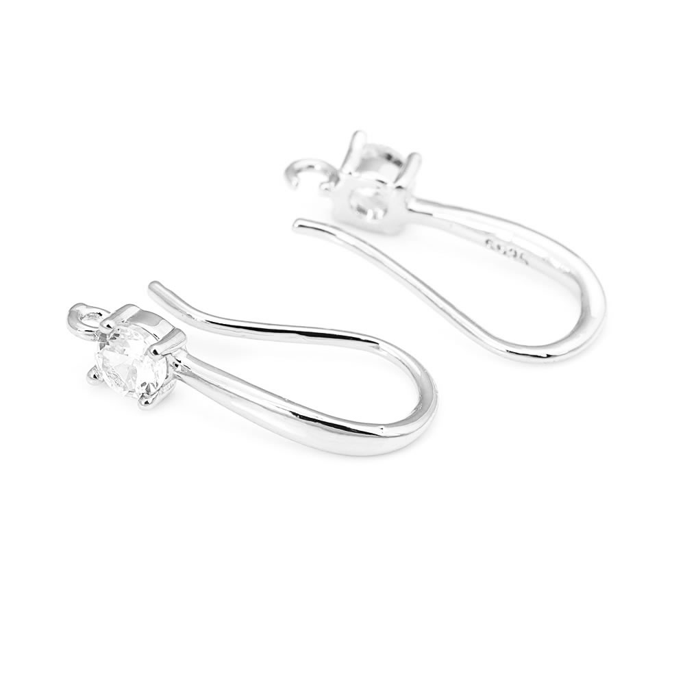 18K Gold Color Brass with Zirc – Jewelry Making Earrings Bewertung und Preis