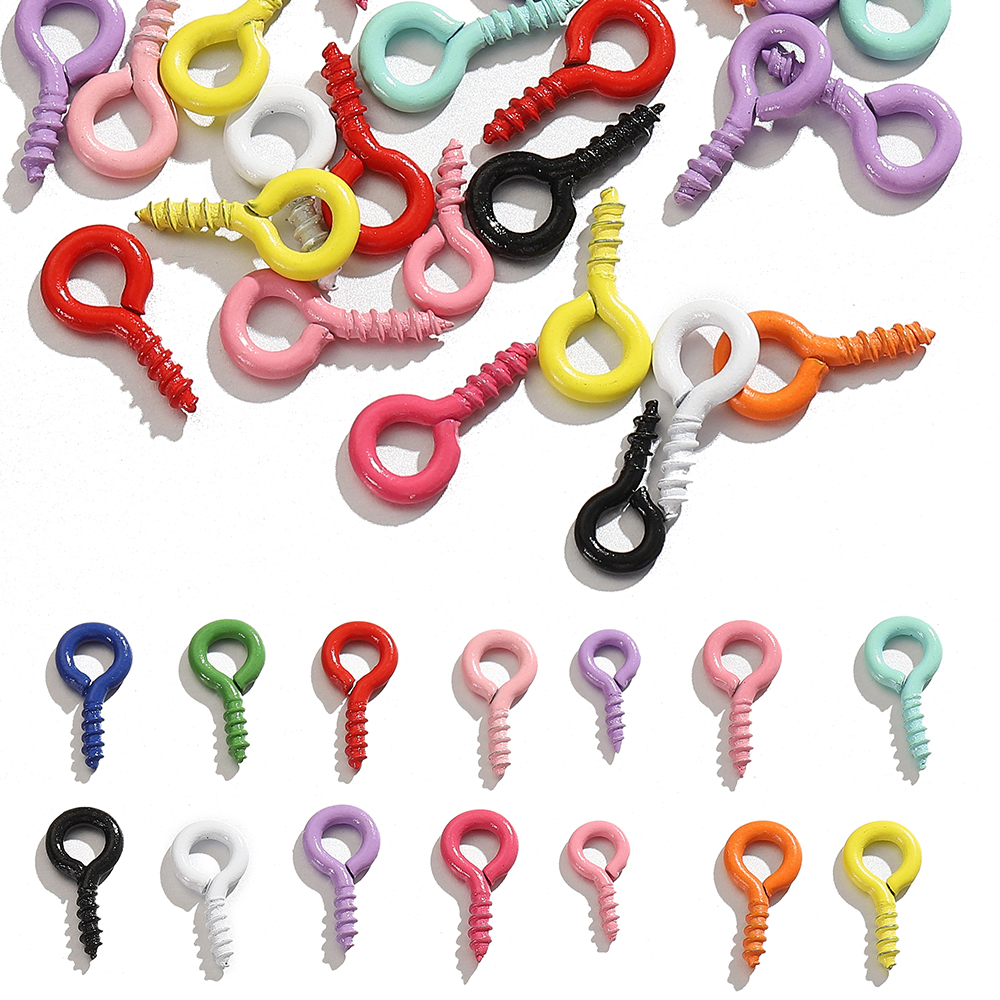 100pcs Color Small Spiral Shee – Jewelry Making Factory Bewertung und Preis