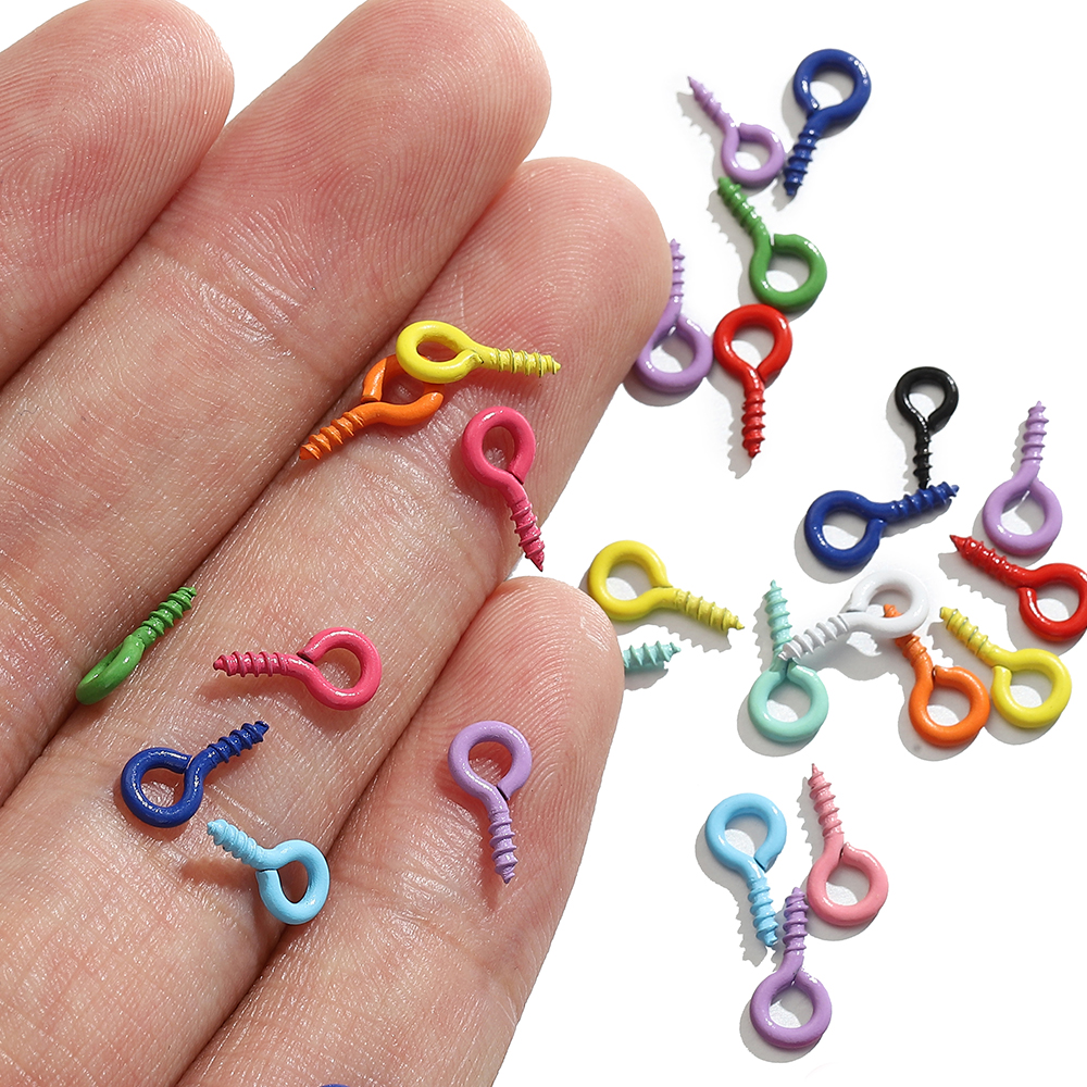 100pcs Color Small Spiral Shee – Jewelry Making Factory Bewertung und Preis