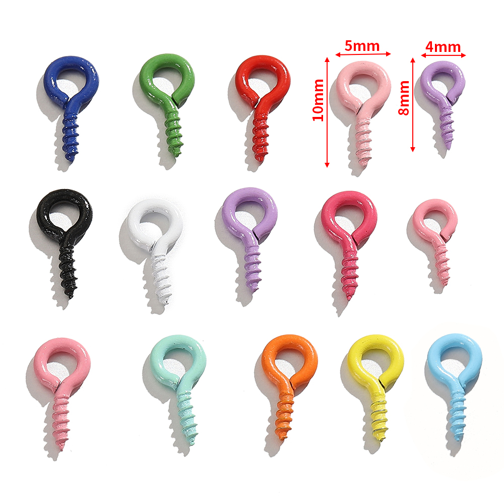100pcs Color Small Spiral Shee – Jewelry Making Factory Bewertung und Preis