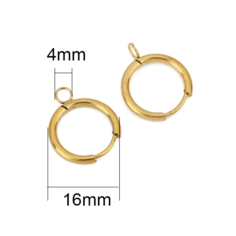 10pcs PVD Never Fade Earrings  – Jewelry Making Factory Bewertung und Preis