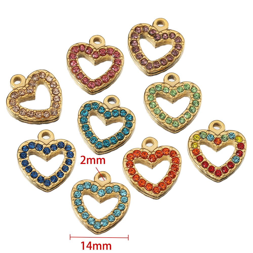5pcs Mixed Stainless Steel Rhi – Crystal Bead Mix Bewertung und Preis