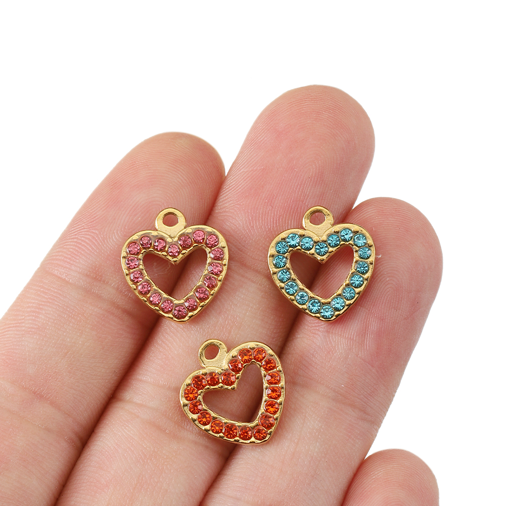 5pcs Mixed Stainless Steel Rhi – Crystal Bead Mix Bewertung und Preis