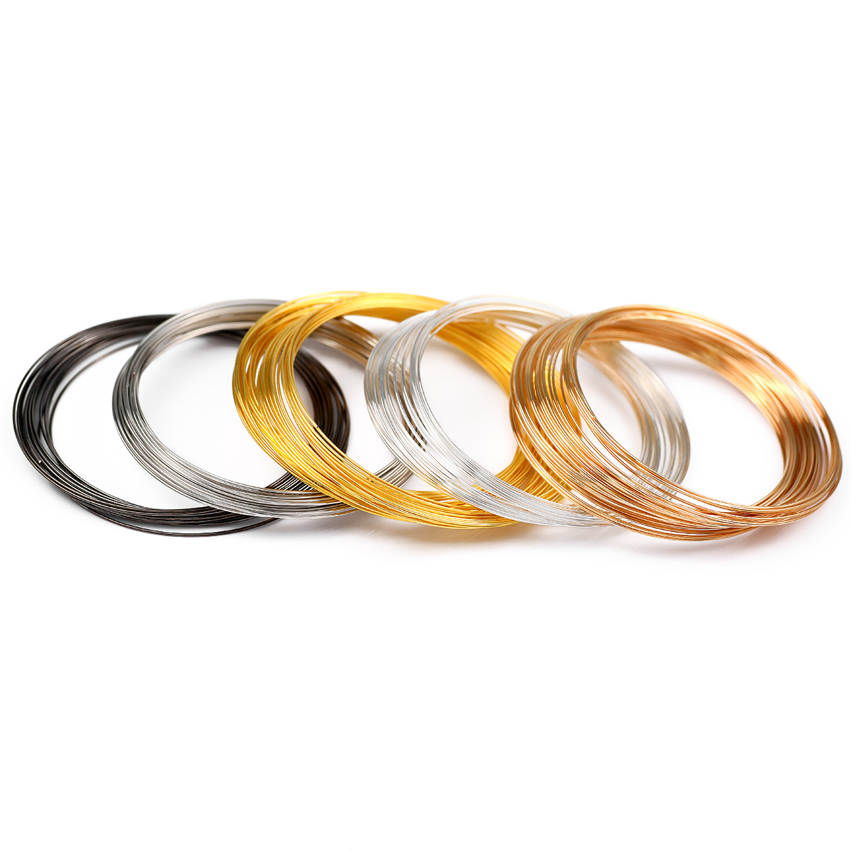 50Loops/Lot 0.6mm Memory Steel – Memory Wire Bracelet Bewertung und Preis