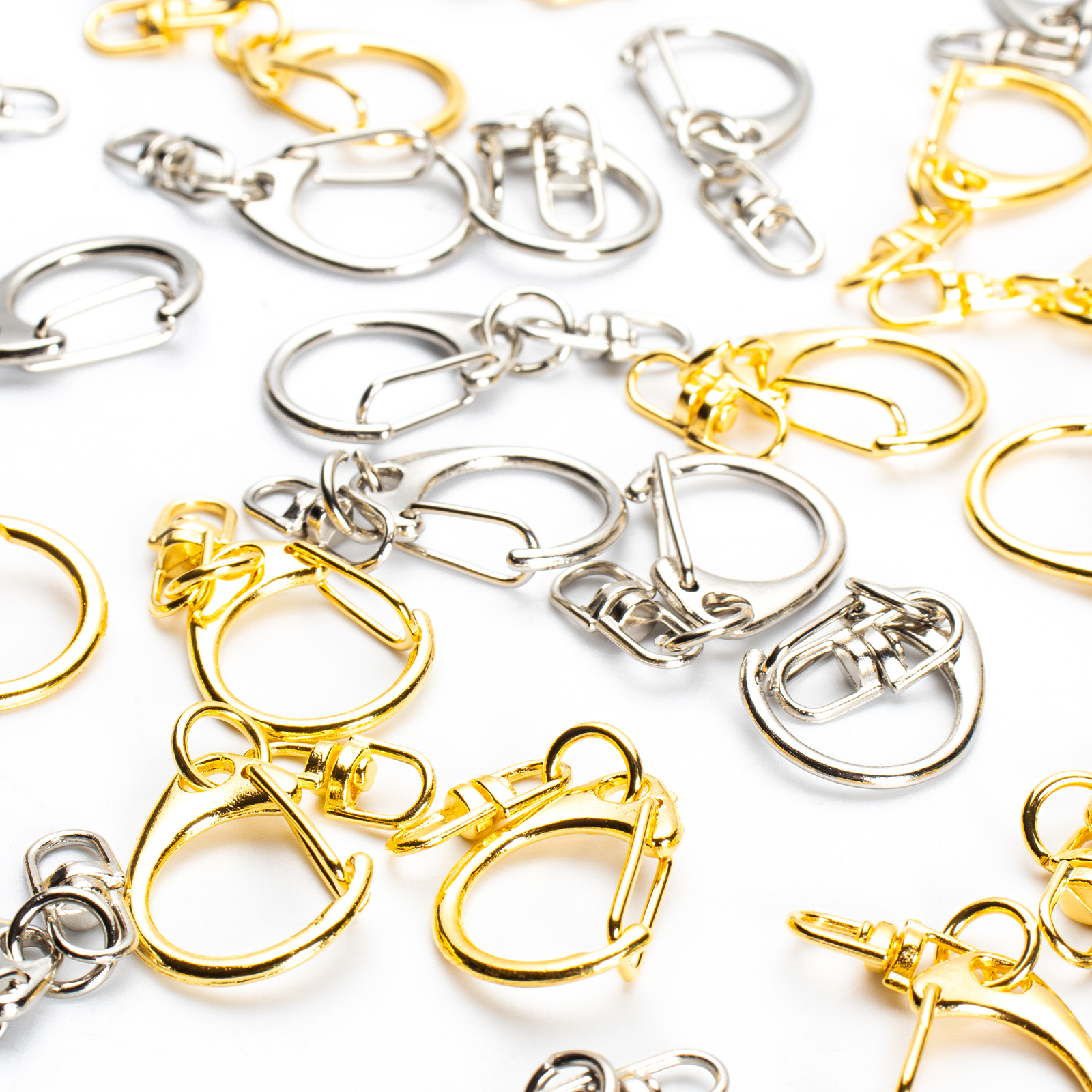 5pcs D Snap Hook Keychain Ring – Jewelry Making A Ring Bewertung und Preis