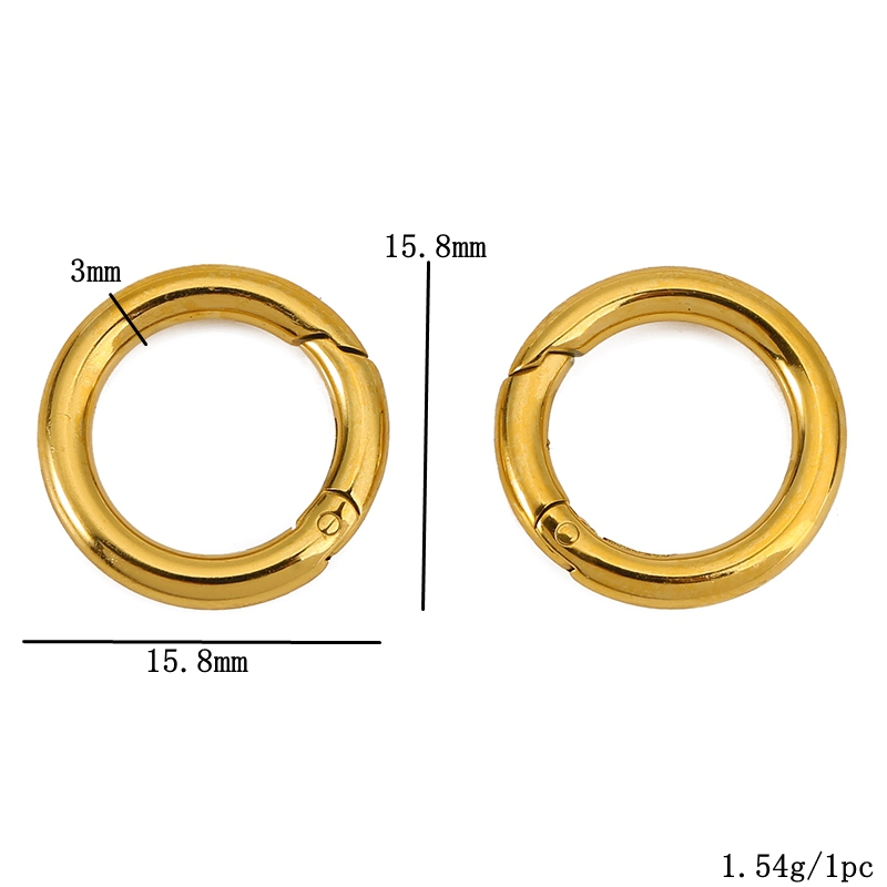 2pcs Stainless Steel Clasps He – Jewelry Making A Ring Bewertung und Preis