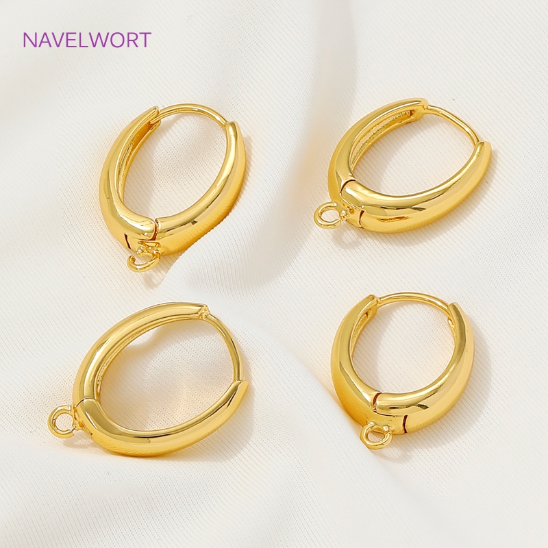 18K Gold Plated Brass Earwires – Jewelry Making Earrings Bewertung und Preis