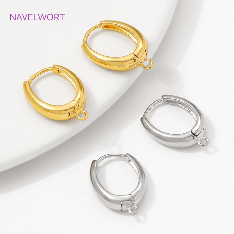 18K Gold Plated Brass Earwires – Jewelry Making Earrings Bewertung und Preis