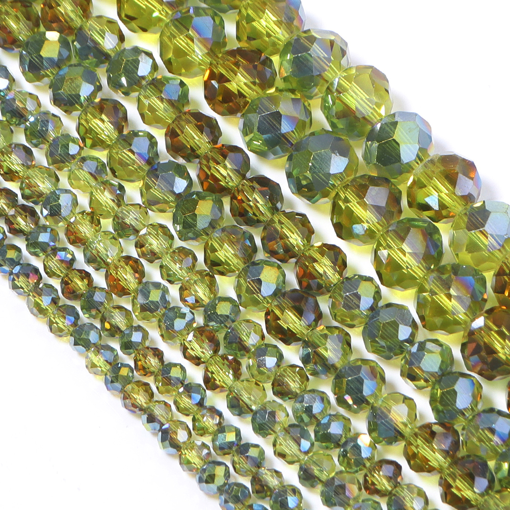 1strand/lot 3/4/6/8mm Faceted  – Crystal Bead Mix Bewertung und Preis