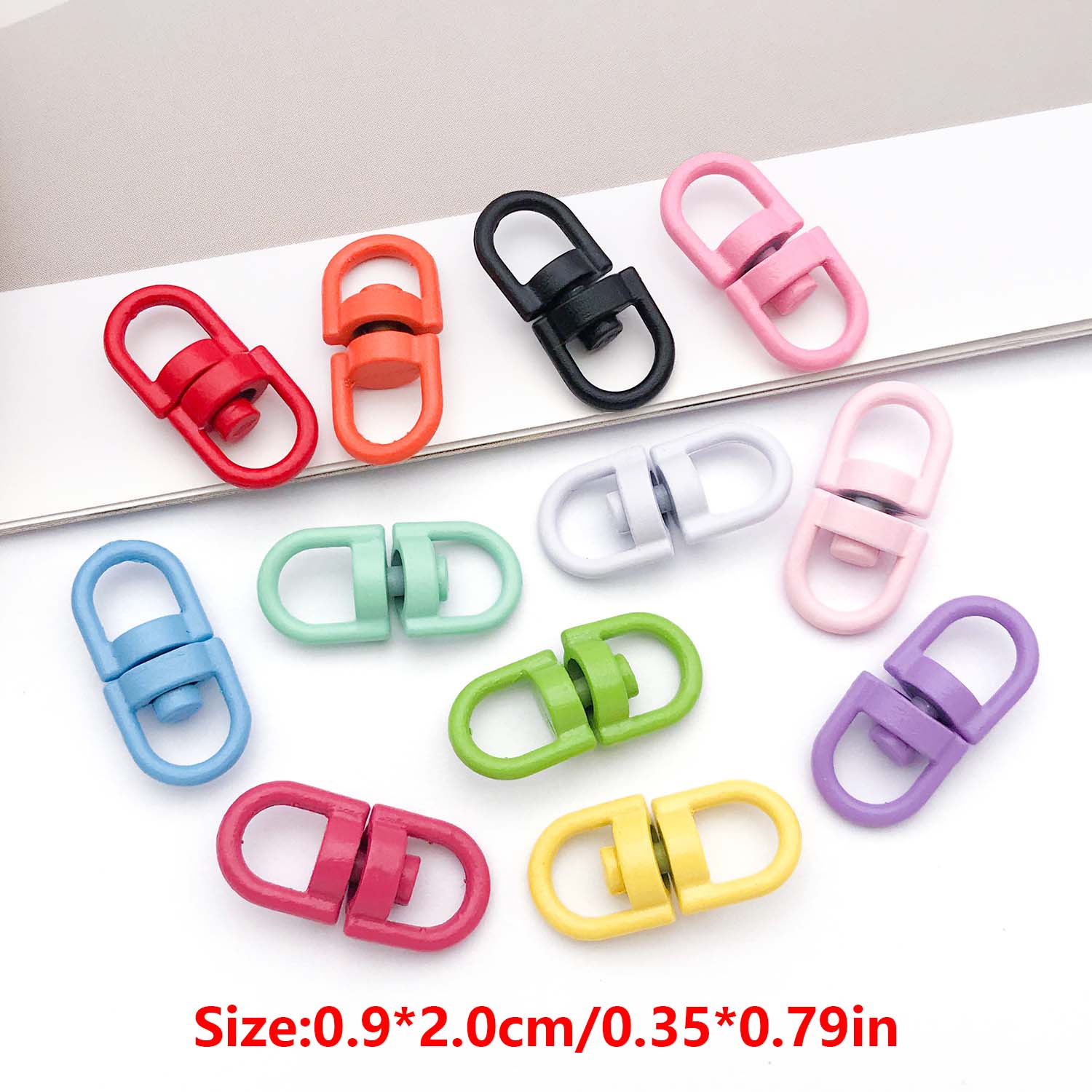 20pcs Metal Rotate Buckle Key  – Jewelry Making A Ring Bewertung und Preis