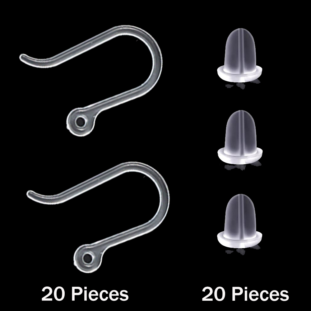 20pcs Plastic Earring Hooks Ea – Jewelry Making Earrings Bewertung und Preis