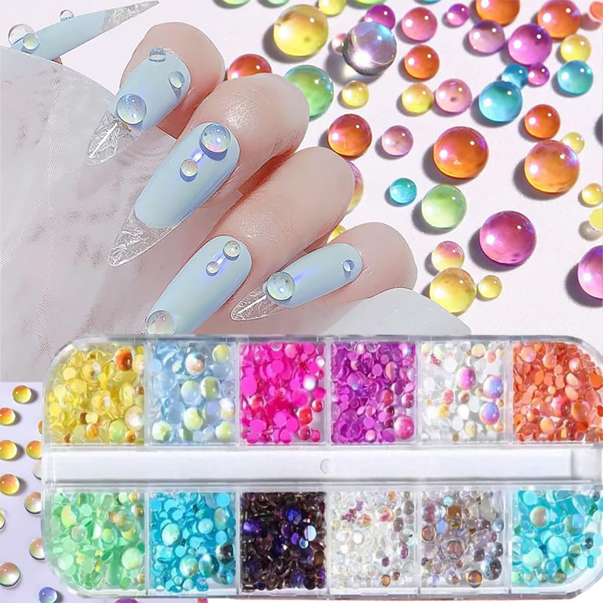 1Box Candy Color Mixed Size Me – Crystal Bead Mix Bewertung und Preis