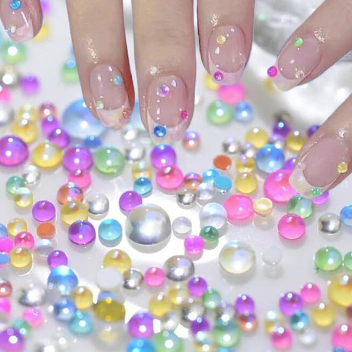 1Box Candy Color Mixed Size Me – Crystal Bead Mix Bewertung und Preis