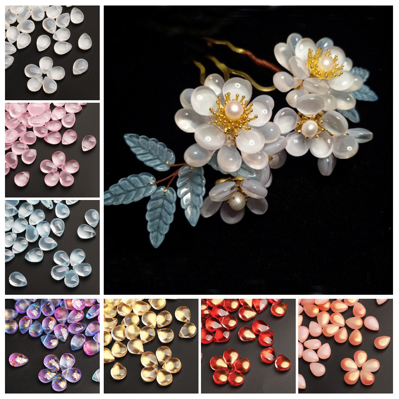 10pcs Flat Teardrop Shape 10x1 – Crystal Bead Mix Bewertung und Preis