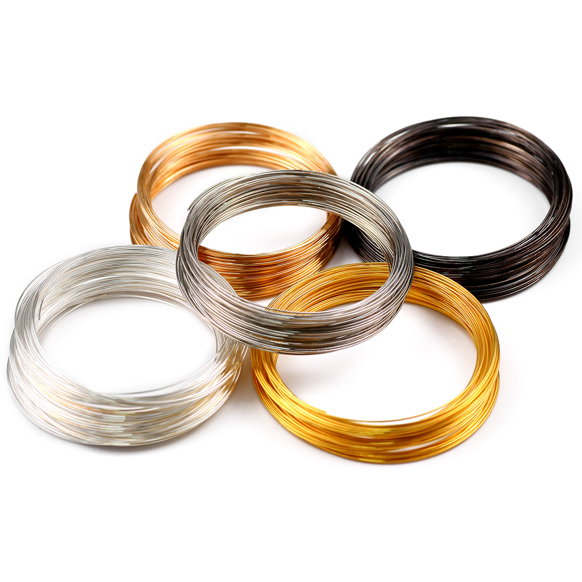 Memory Steel Wire 50Loops/Lot  – Memory Wire Bracelet Bewertung und Preis