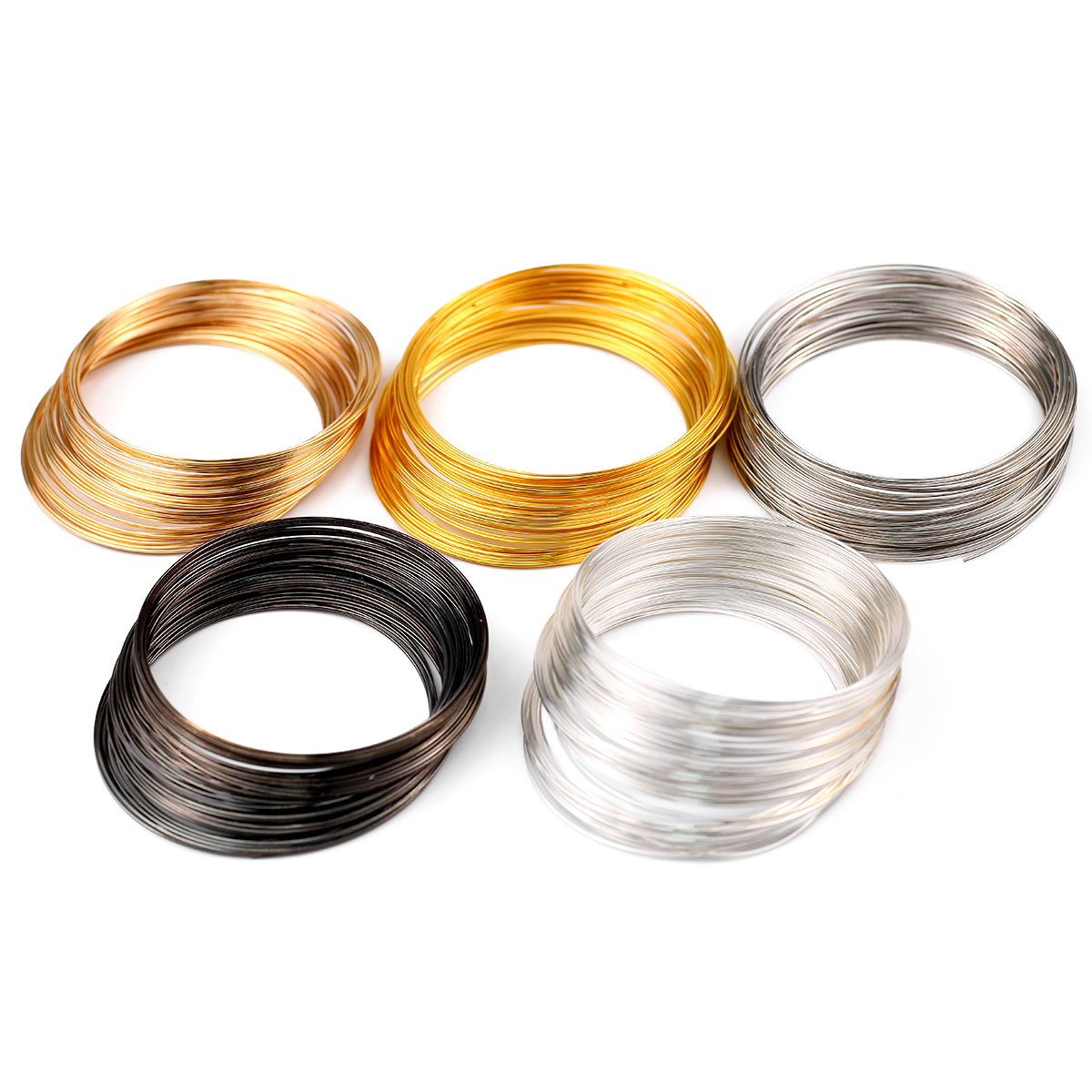 Memory Steel Wire 50Loops/Lot  – Memory Wire Bracelet Bewertung und Preis