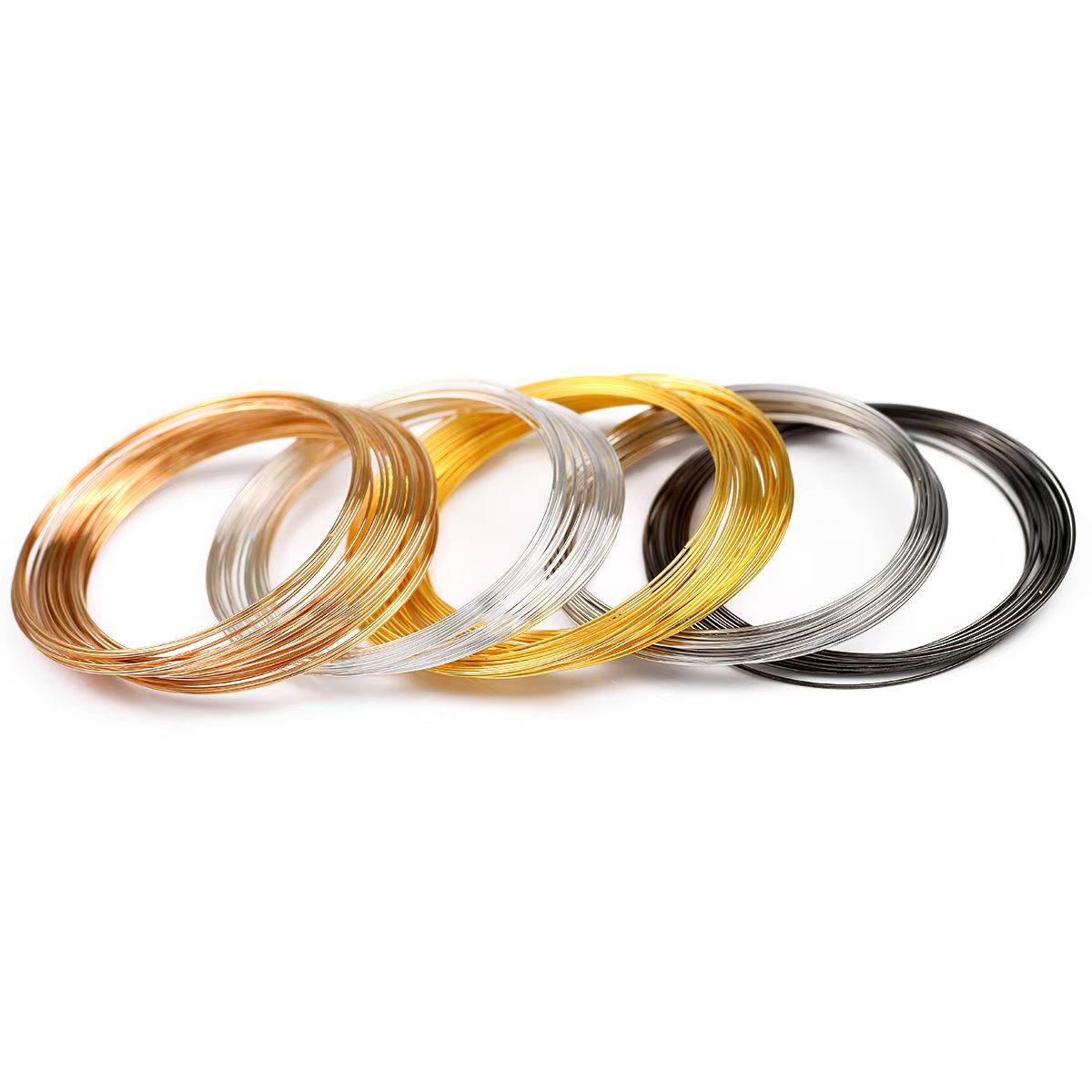 Memory Steel Wire 50Loops/Lot  – Memory Wire Bracelet Bewertung und Preis