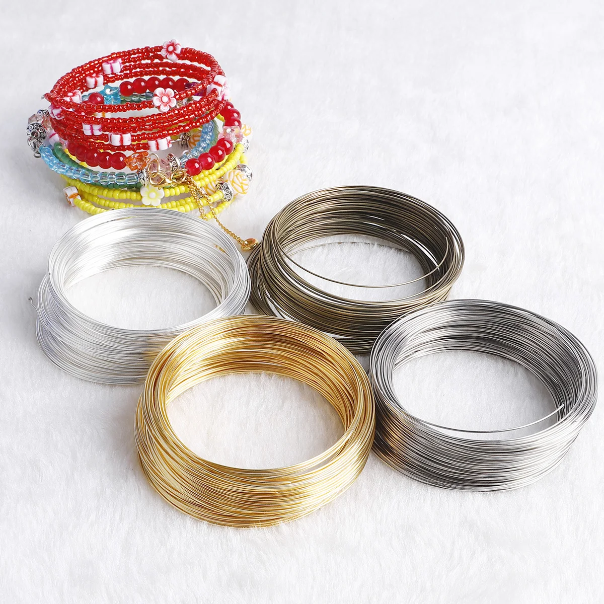 100Loops 0.6mm Memory Wire Bra – Memory Wire Bracelet Bewertung und Preis