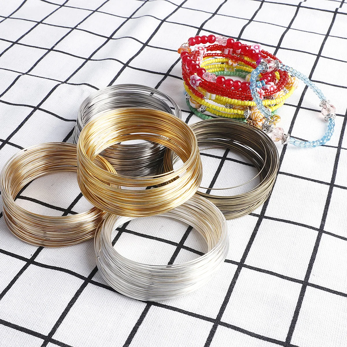 100Loops 0.6mm Memory Wire Bra – Memory Wire Bracelet Bewertung und Preis