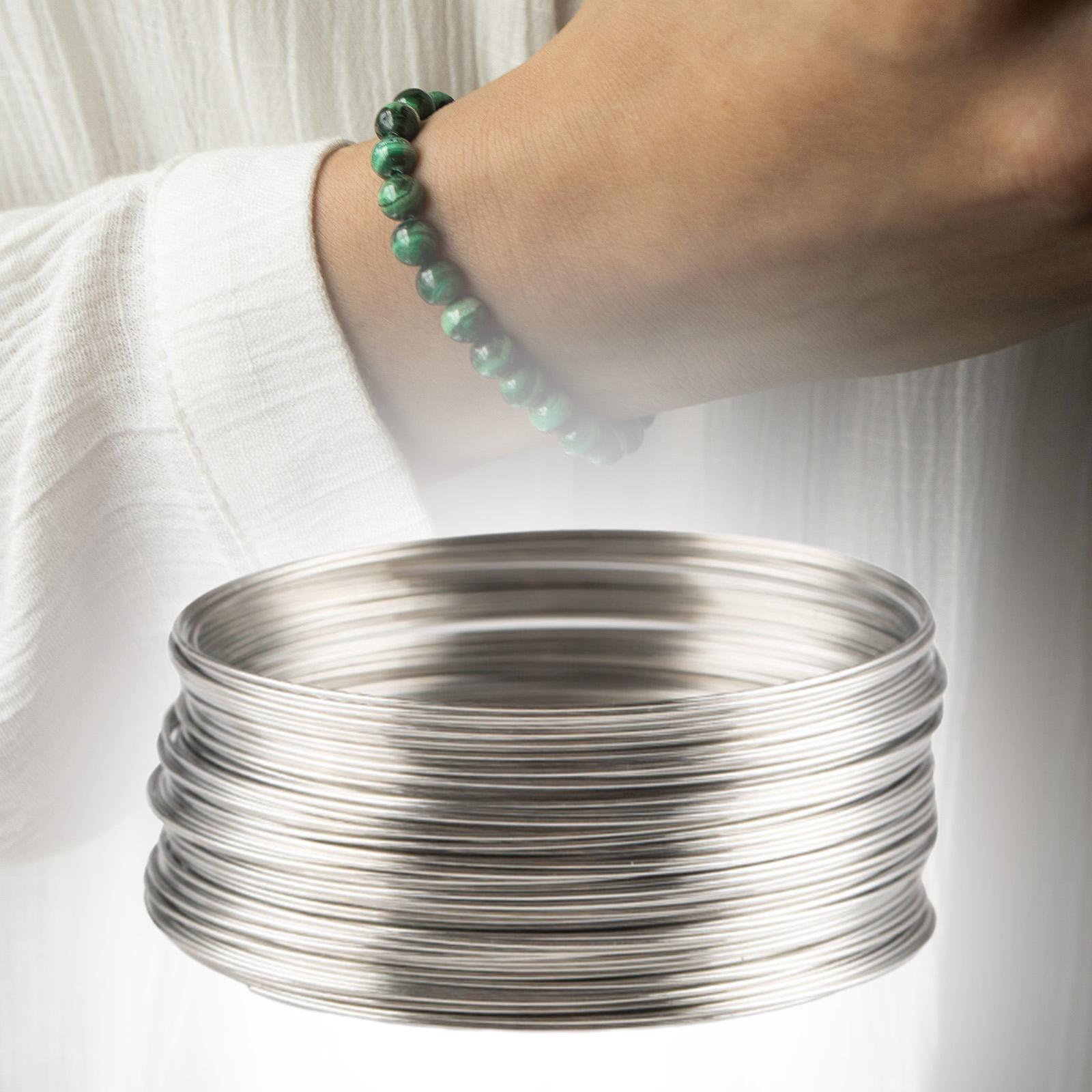 Memory Wire Steel Color Beadin – Memory Wire Bracelet Bewertung und Preis