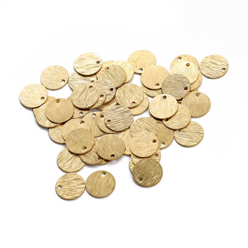 40Pcs Raw Brass Hammered Textu – Jewelry Making Hammer Bewertung und Preis