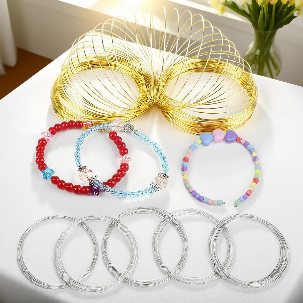0.6mm Stainless Steel Memory W – Memory Wire Bracelet Bewertung und Preis