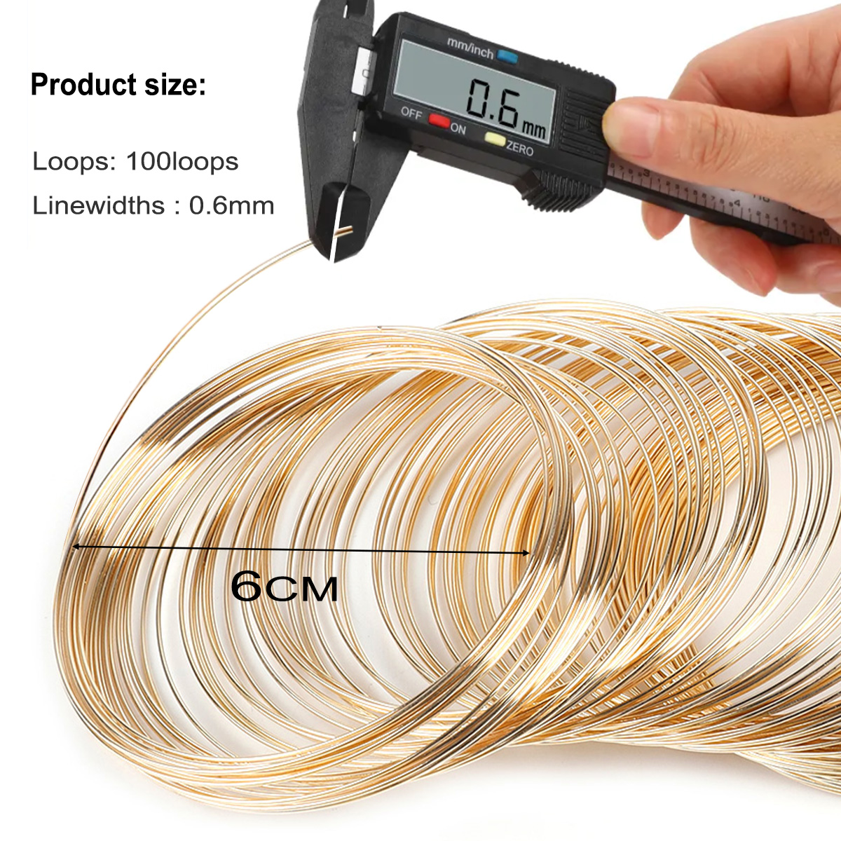 0.6mm Stainless Steel Memory W – Memory Wire Bracelet Bewertung und Preis