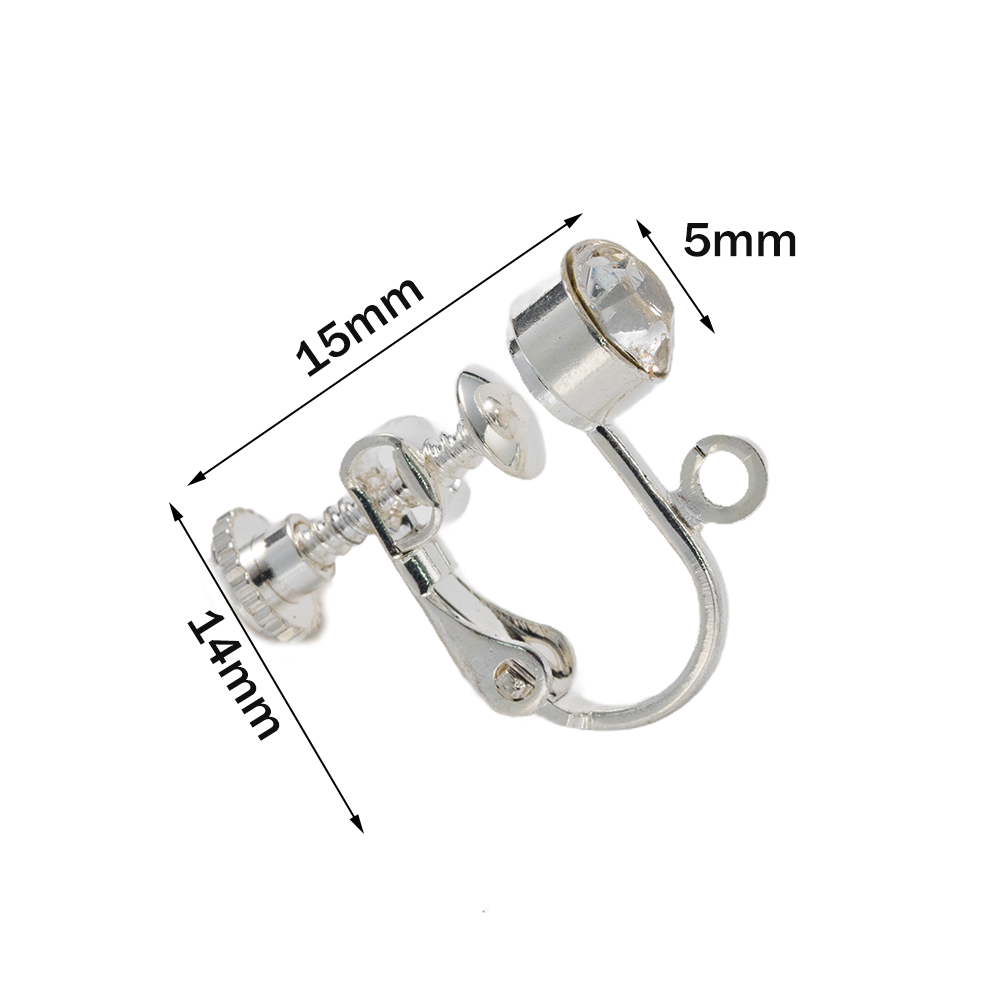 10pcs Brass Clip on Earring Co – Jewelry Making Earrings Bewertung und Preis