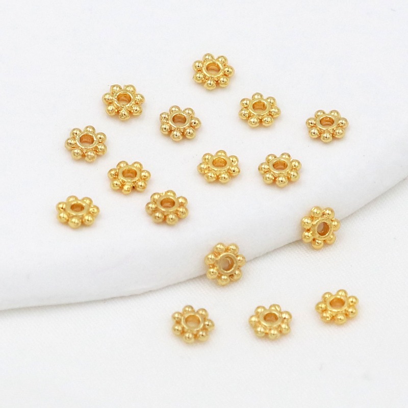 50pcs 18K Gold Plated 925 Silv – Jewelry Making Silver Bewertung und Preis