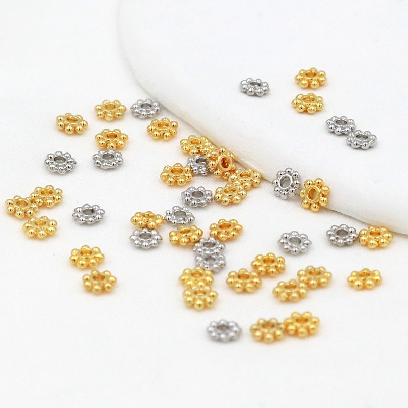 50pcs 18K Gold Plated 925 Silv – Jewelry Making Silver Bewertung und Preis
