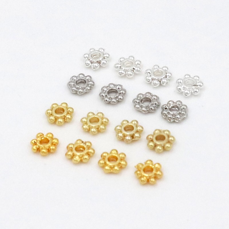 50pcs 18K Gold Plated 925 Silv – Jewelry Making Silver Bewertung und Preis