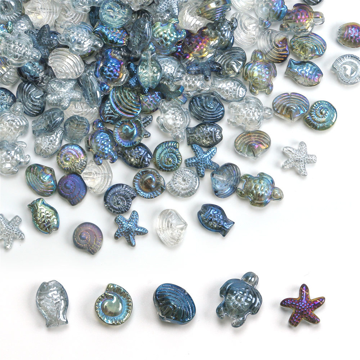 Mixed Ocean Fish Shell Starfis – Crystal Bead Mix Bewertung und Preis