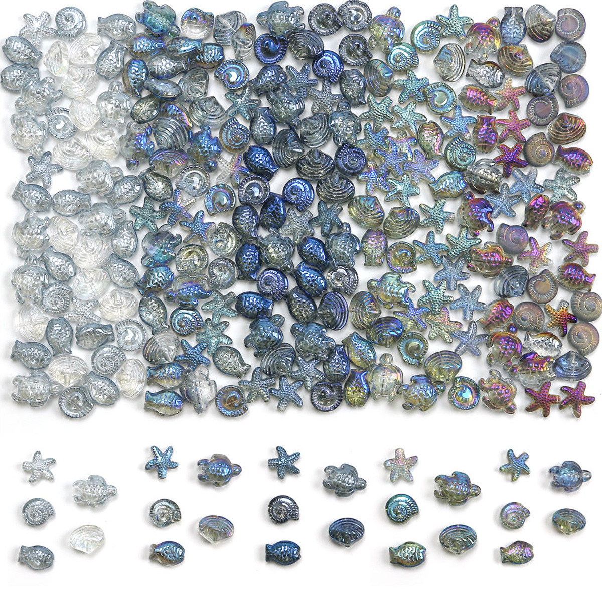 Mixed Ocean Fish Shell Starfis – Crystal Bead Mix Bewertung und Preis