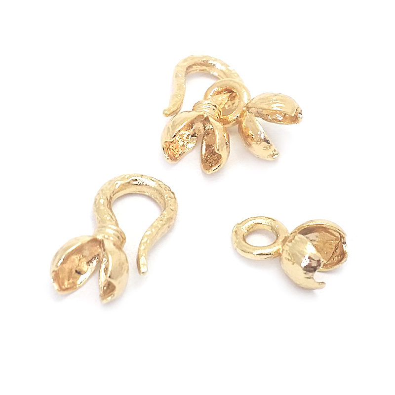 18K Gold Color Silver Color Br – Jewelry Making Silver Bewertung und Preis