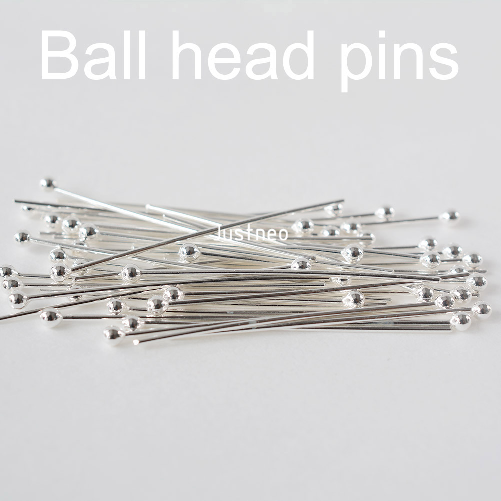 925 Sterling Silver Ball Head  – Jewelry Making Silver Bewertung und Preis