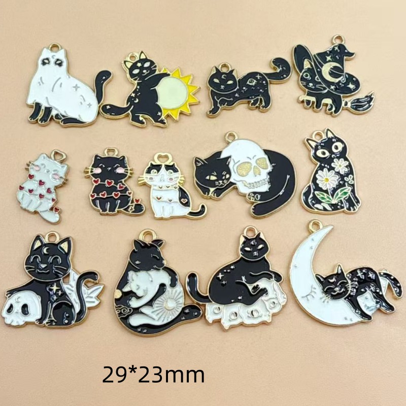 10pcs Original Alloy Enamel Bl – Jewelry Making Earrings Bewertung und Preis
