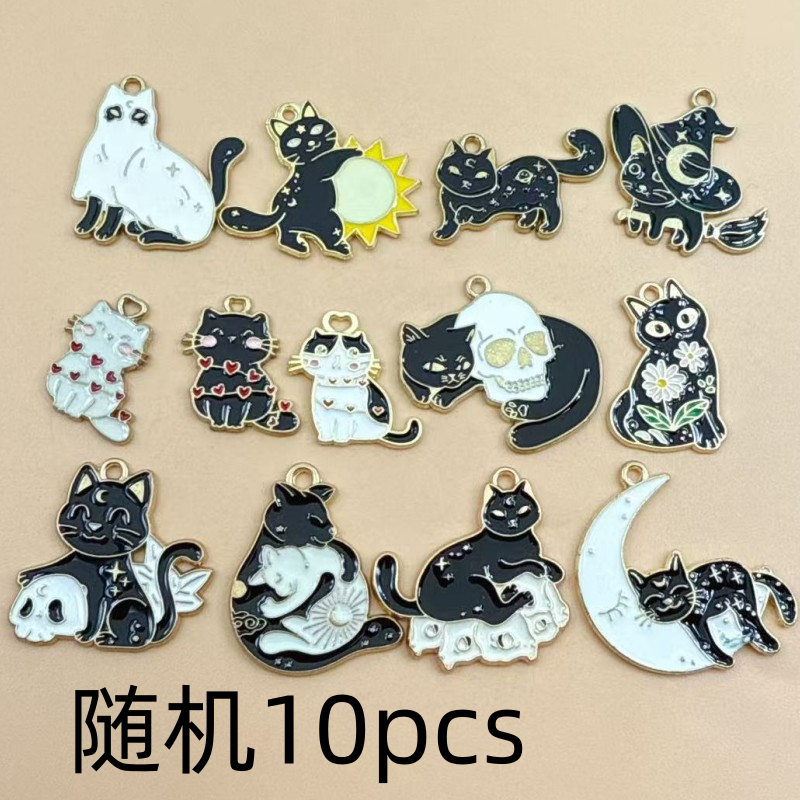 10pcs Original Alloy Enamel Bl – Jewelry Making Earrings Bewertung und Preis