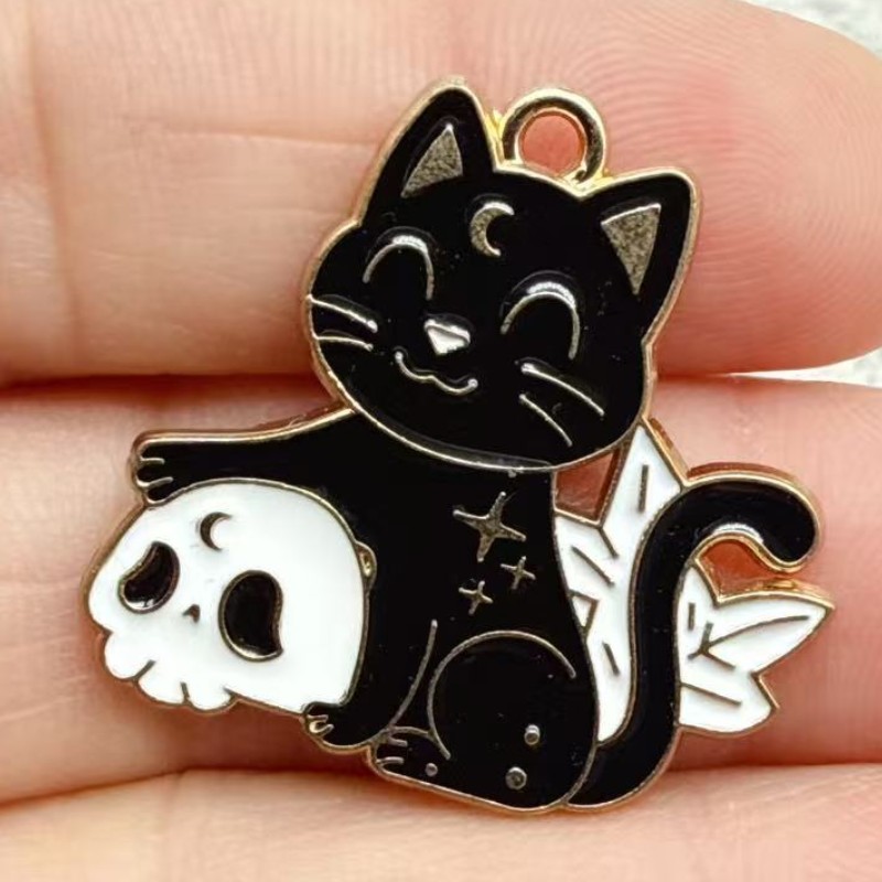 10pcs Original Alloy Enamel Bl – Jewelry Making Earrings Bewertung und Preis